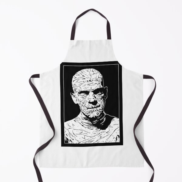 Item preview, THE MUMMY (Black and White) designed and sold by FamousWeirdosRB.