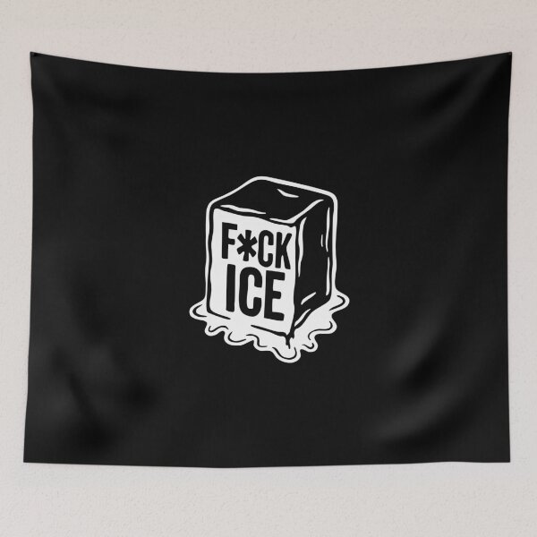 Item preview, FCK ICE Protect Due Process Melting Ice Cube Abolish ice T-Shirt designed and sold by Tishirta Store.