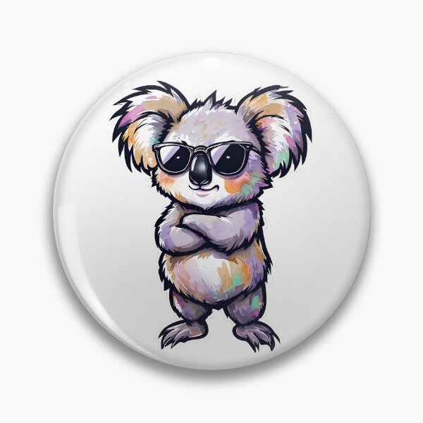Item preview, Confident Koala in Sunglasses designed and sold by DeadsetAussie.
