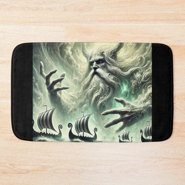 Item preview, "Njörðr – Norse God of the Sea and Wind | Epic Oceanic Myth Fantasy Art" designed and sold by Umbra666.