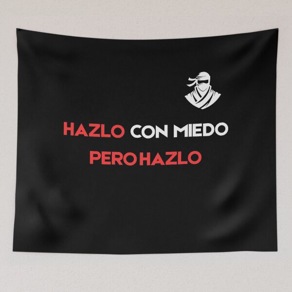Item preview, Hazlo con miedo Cita de valentía en español designed and sold by MINSET WEAR ® – Born from Mindset, Built on Discipline..