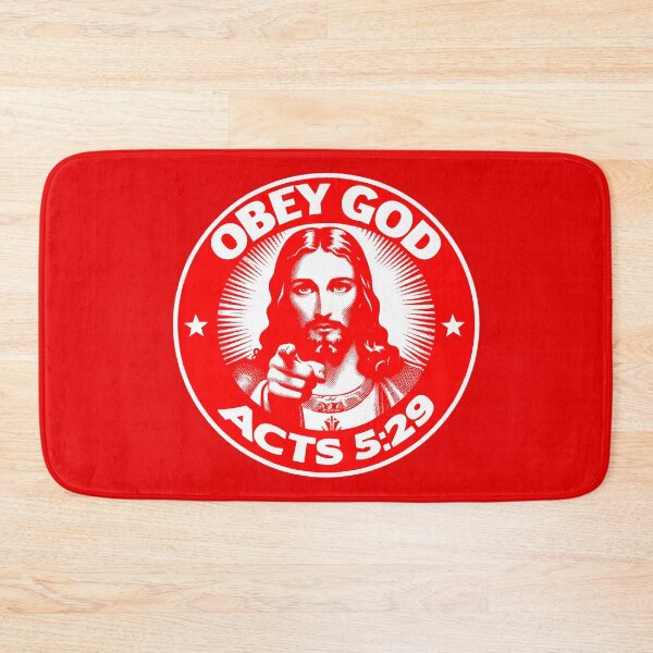 Item preview, Acts 5:29 Obey God designed and sold by plushism.