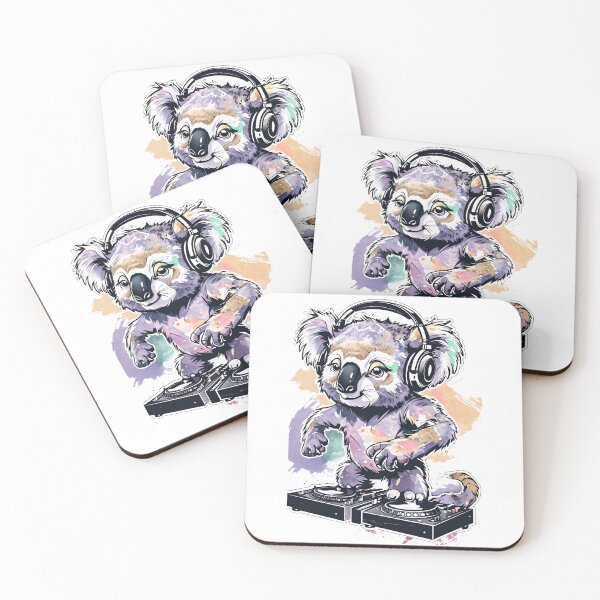 Item preview, DJ Koala on Decks designed and sold by DeadsetAussie.