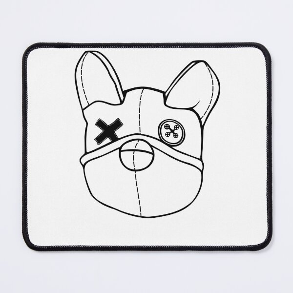 Item preview, Stitched Dog Doll Face - Creepy Cute Plush Toy Design designed and sold by All DayTees.