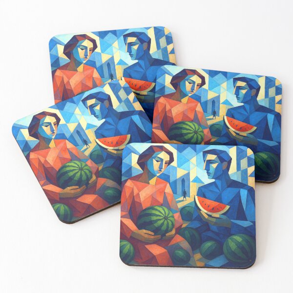 Item preview, Cubist Watermelon Dynamics designed and sold by Sigtrix.