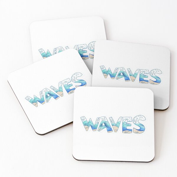 Item preview, WAVES Hand-Drawn – Minimal Surf Sticker (Sketch Drop) Falcon-Frequency Drop-Amalgramation spirit of might designed and sold by Imaginarium of Chaos falcon88 .
