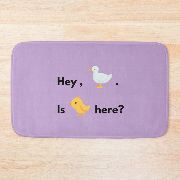 Item preview, Chick and Duck – Minimalist Friends-Inspired Design designed and sold by MatildeNeves.