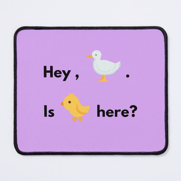 Item preview, Chick and Duck – Minimalist Friends-Inspired Design designed and sold by MatildeNeves.