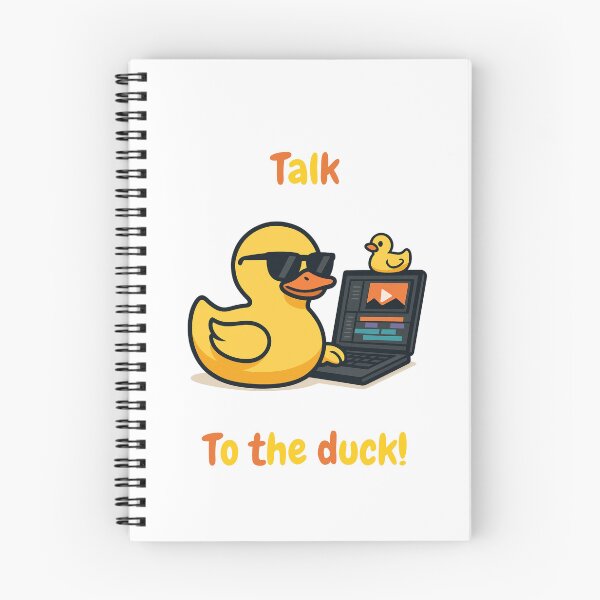 Item preview, Talk to the duck designed and sold by Hughero.
