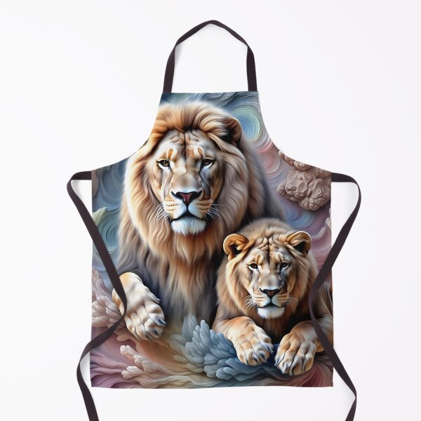 Item preview, Graceful Lion Majesty: Wear the Pride, Adorn the Roar designed and sold by nadeem4design.