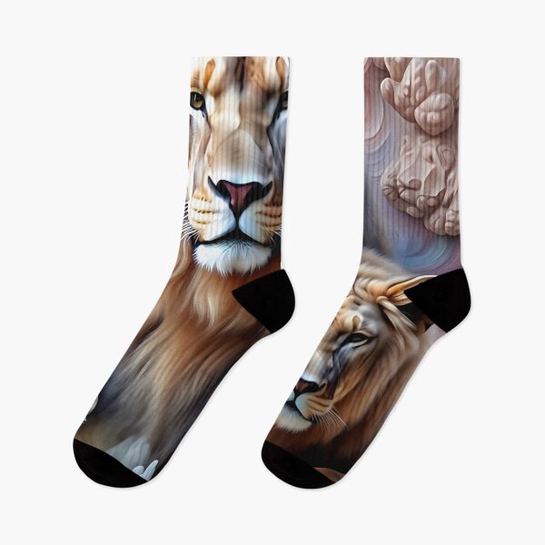 Item preview, Graceful Lion Majesty: Wear the Pride, Adorn the Roar designed and sold by nadeem4design.