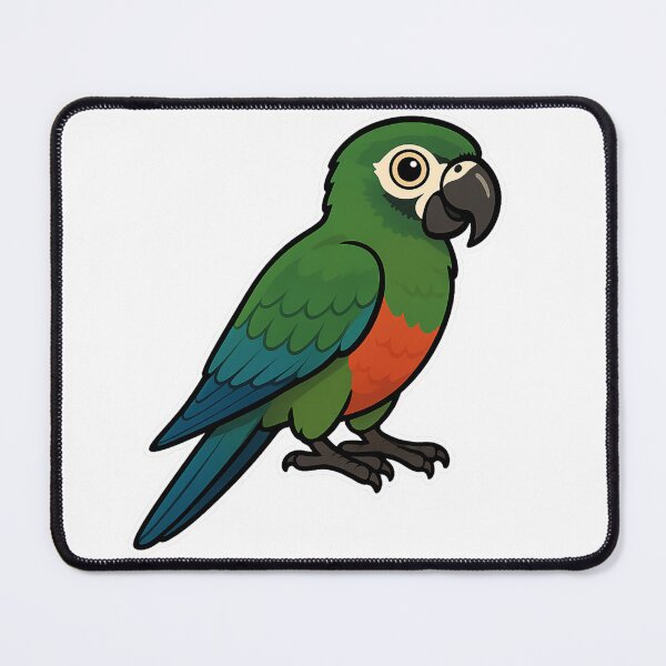 Item preview, Green-cheeked Macaw – Tropical Parrot Ara Maracana designed and sold by Dark Side of The Merch.