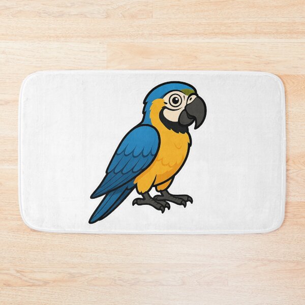 Item preview, Blue-and-yellow Macaw – Tropical Parrot Ara ararauna designed and sold by Dark Side of The Merch.