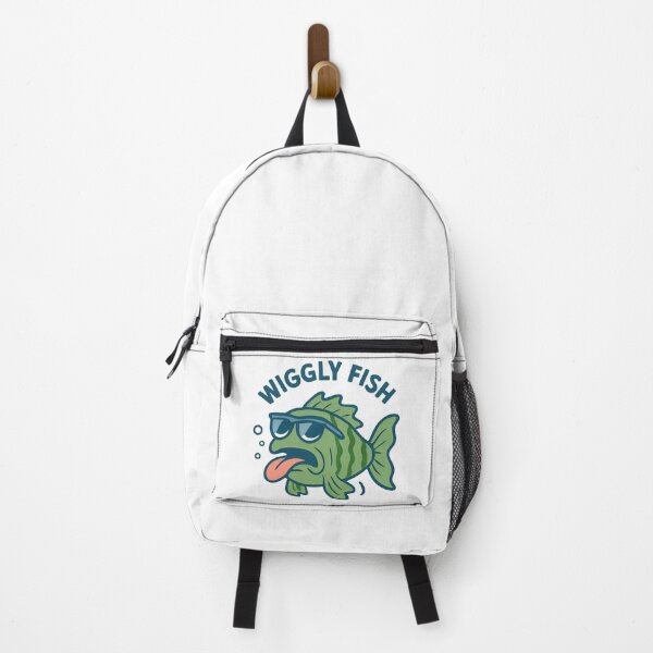 Item preview, Wiggly Fish – Too Cool to Swim designed and sold by ALITOPRINCE.