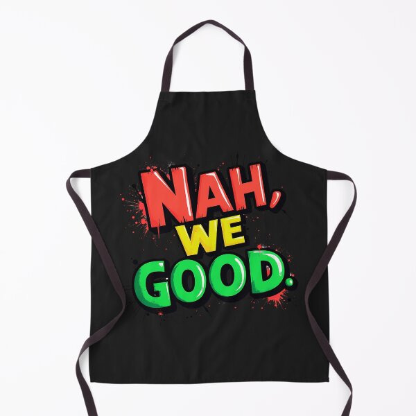 Item preview, Nah We Good: Bold Afrocentric Street Statement Art designed and sold by elynne9.