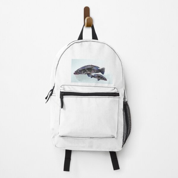 Item preview, Ink Brush Fish Painting – Minimalist Wall Art designed and sold by jipong.