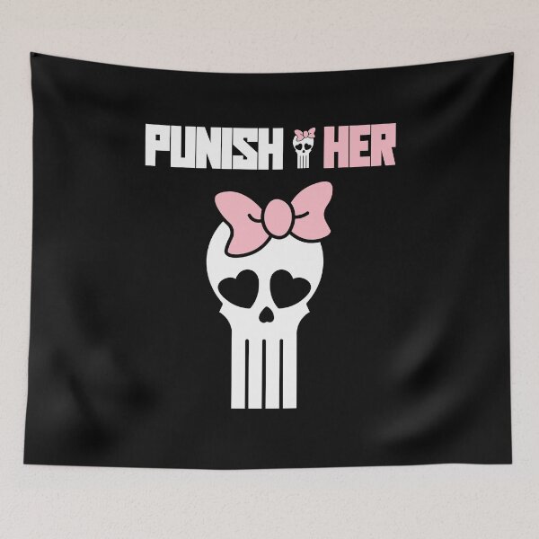 Item preview, Punish Her Bad Behavior | cute girly skull emblem designed and sold by ProdbyNiECO.