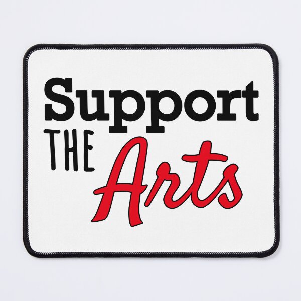 Item preview, Support the Arts designed and sold by PurpleCowStudio.