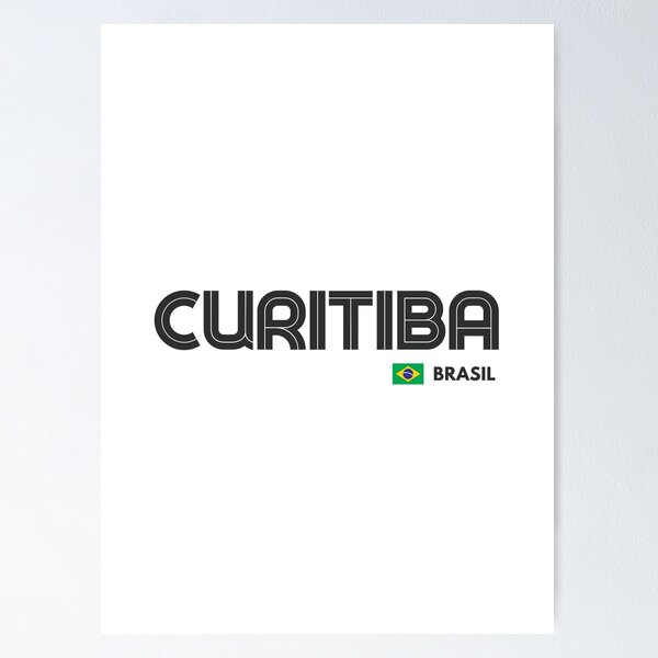 Item preview, Curitiba - Brasil  designed and sold by Sketch-Shack.