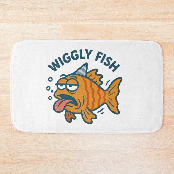 Item preview, Wiggly Fish – Party’s Over Edition designed and sold by ALITOPRINCE.