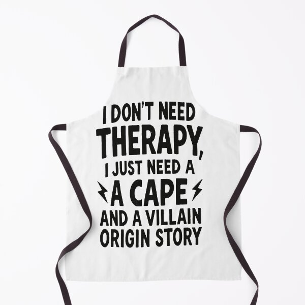 Item preview, No Therapy Needed Villain Origin Story designed and sold by Owcomm.