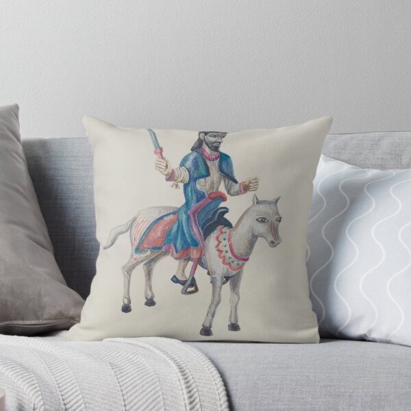 Item preview, Bulto of Santiago watercolor designed and sold by betsku.