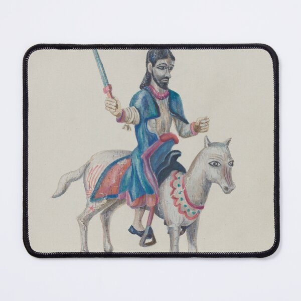 Item preview, Bulto of Santiago watercolor designed and sold by betsku.