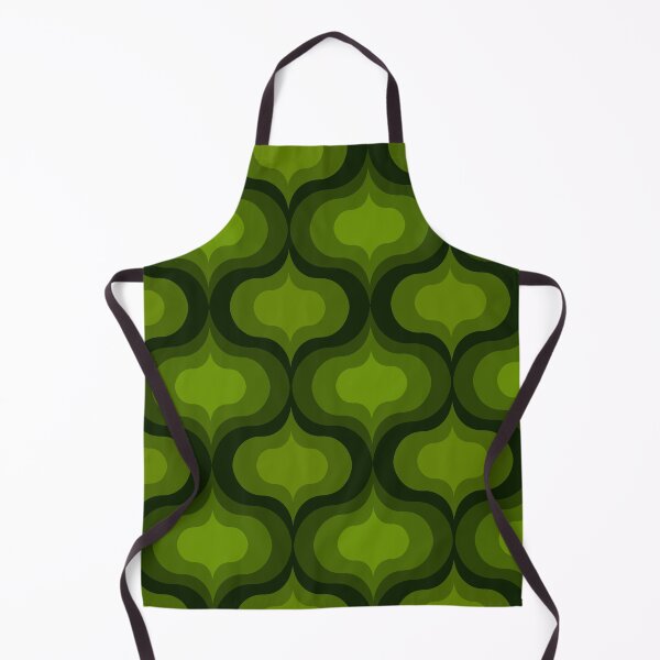 Item preview, Retro Green Ogee Pattern – Mid-Century Modern Design for Home & Lifestyle designed and sold by SemDesigns1.