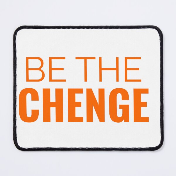 Item preview, Be the Change – Red Bold Statement Design designed and sold by DreamForge Studio.