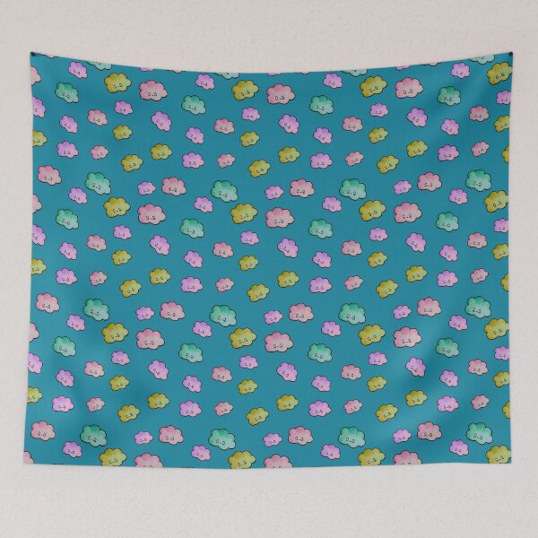 Item preview, Shy Skies – Pastel Cloud Parade designed and sold by KawaiiNugs.