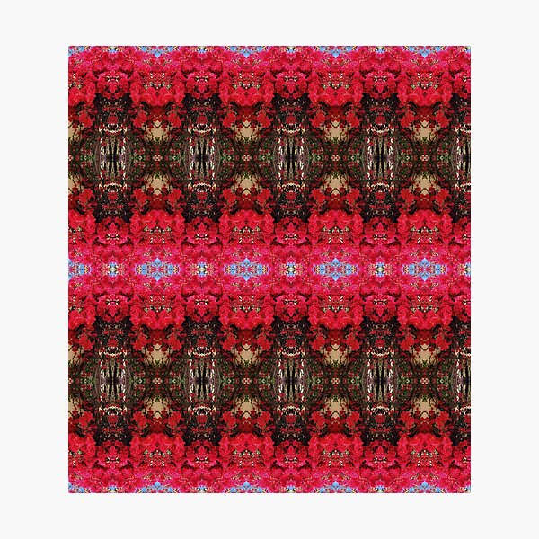 Item preview,  Bougainvillea Vines Cascade designed and sold by Visual Ecstasy Escape  Floral Trance Vision Photo Alchemy by K .