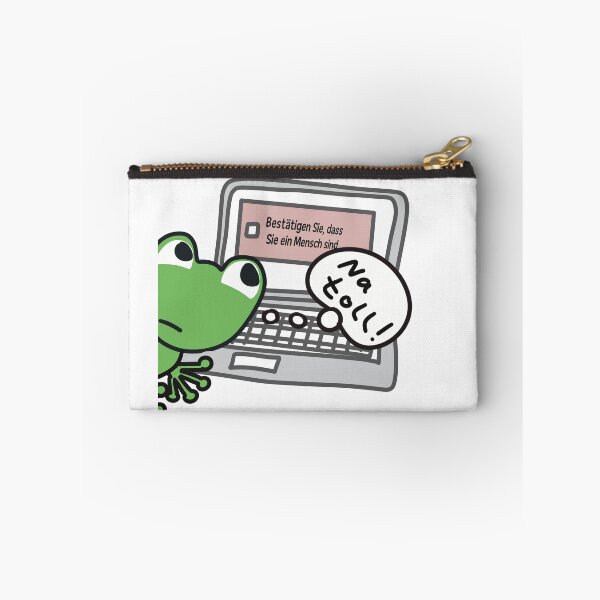 Item preview, Confirm that you are human, funny frog designed and sold by CrocoDi.