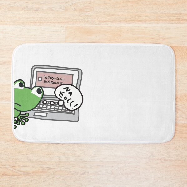 Item preview, Confirm that you are human, funny frog designed and sold by CrocoDi.