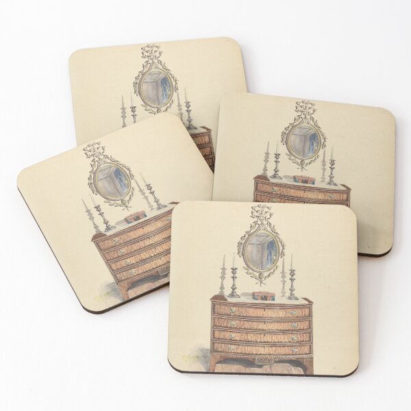 Item preview, Chest of Drawers Watercolor designed and sold by betsku.