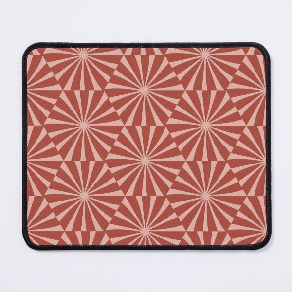 Item preview, MIDCENTURY SUNBURST HEXAGON PATTERN designed and sold by Sycorax Studio.