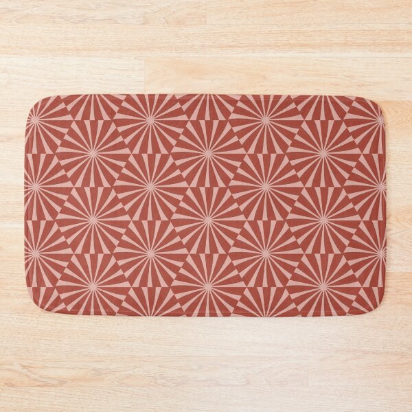 Item preview, MIDCENTURY SUNBURST HEXAGON PATTERN designed and sold by Sycorax Studio.