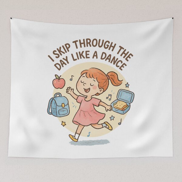 Item preview, I Skip Through The Day Like A Dance Ballett designed and sold by LuminOrb.