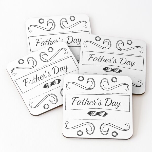 Item preview, Elegant Father’s Day Greeting with Swirls designed and sold by ART ATTACK ZONE.