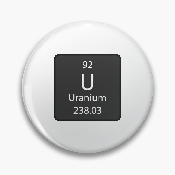 Item preview, Uranium Element Periodic Table Symbol designed and sold by WheresChad.