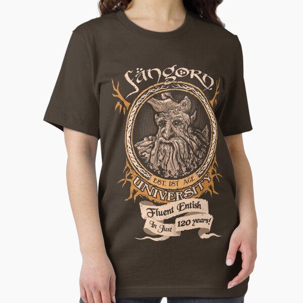 Vista previa del artículo con la obra «Fangorn University», diseñado y vendido por hootbrush.