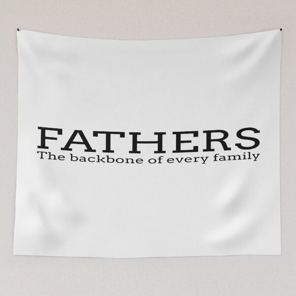 Item preview, Fathers Are the Backbone of the Family | Strong Dad Quote Design for Father’s Day, Birthday & Everyday Wear designed and sold by MONTRIS.