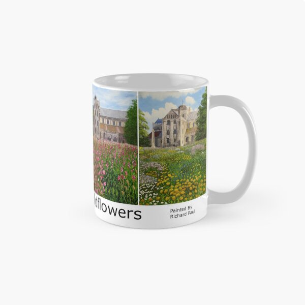 Item preview, Romsey Abbey wildflowers 2025 mug designed and sold by richardpaul.
