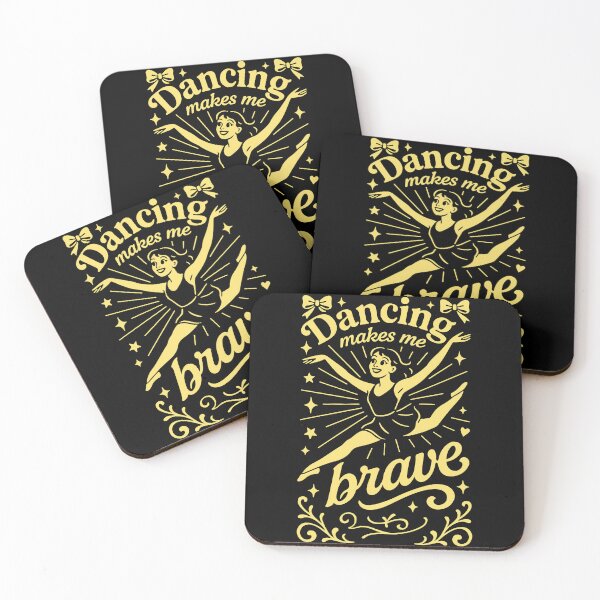 Item preview, Dancing Makes Me Brave Girls Ballet designed and sold by LuminOrb.