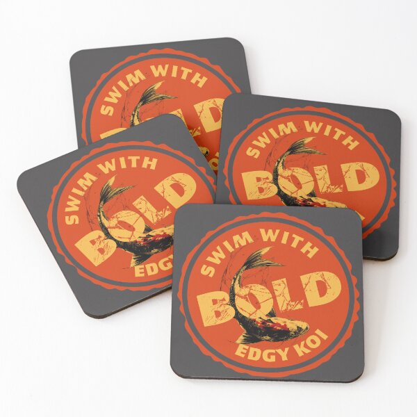 Item preview, Bold Edgy Koi Logo designed and sold by EdvvinStudios.