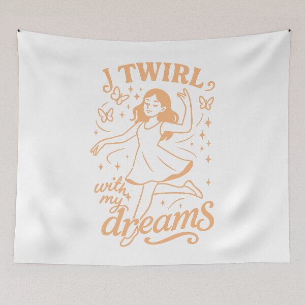 Item preview, Real Girls Twirl With My Dreams designed and sold by LuminOrb.