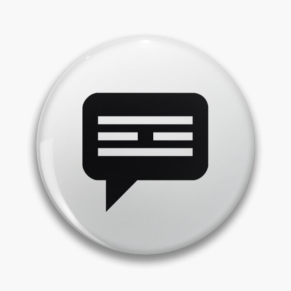 Item preview, Minimalist Chat Lines Icon designed and sold by Icon-Icon.