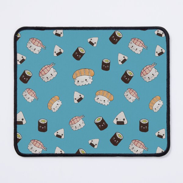 Item preview, Smiling Sushi – Bite-Sized Happiness designed and sold by KawaiiNugs.