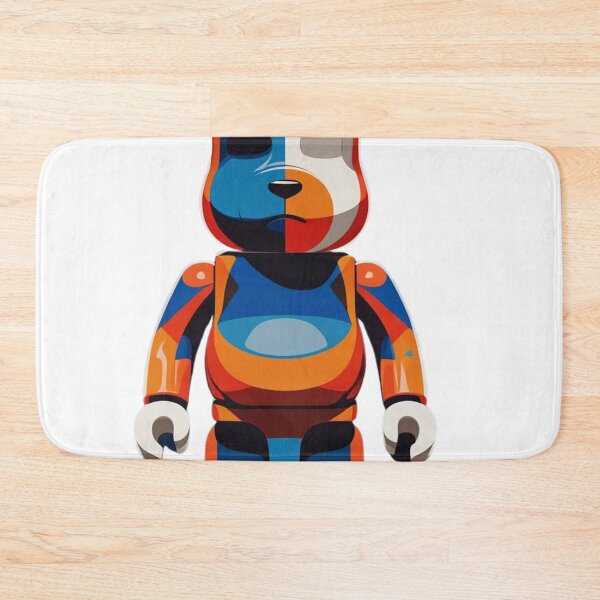 Item preview, Bearbrick in blue classic T-shirt designed and sold by Nichapa.