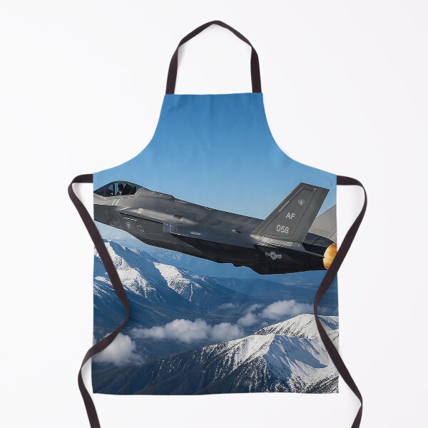 Item preview, F-35A Lightning II Over Snowy Mountains designed and sold by Skyframe Aviation.