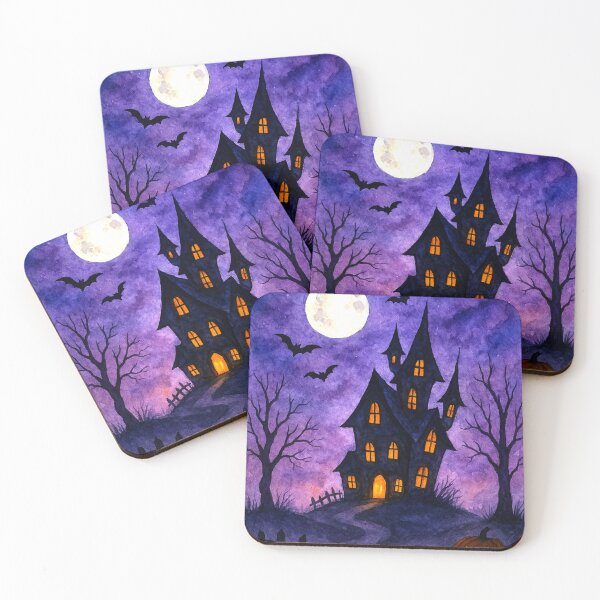 Item preview, The Haunted House , Watercolour  designed and sold by FarieArt.